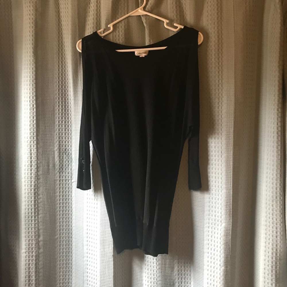 Sheer dressy shirt.